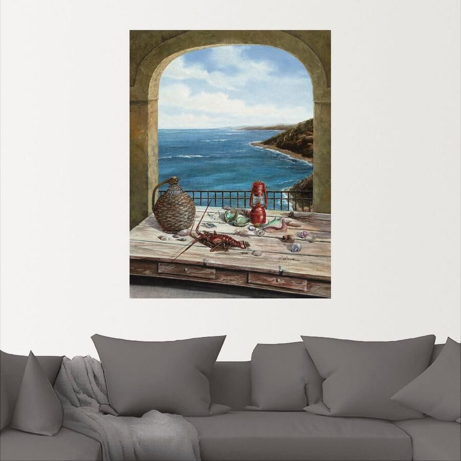 Artland Artprint Stilleven aan de zee als artprint van aluminium artprint voor buiten artprint op linnen poster muursticker - Foto 2