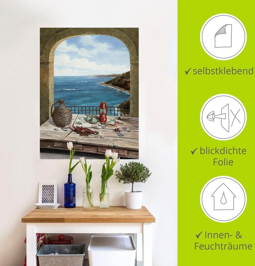 Artland Artprint Stilleven aan de zee als artprint van aluminium artprint voor buiten artprint op linnen poster muursticker - Foto 4