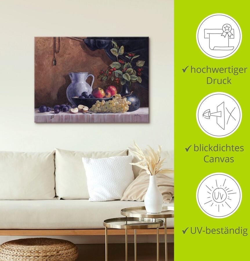 Artland Artprint Stilleven als artprint op linnen poster in verschillende formaten maten - Foto 3