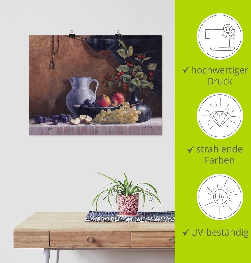 Artland Artprint Stilleven als artprint op linnen poster in verschillende formaten maten - Foto 3