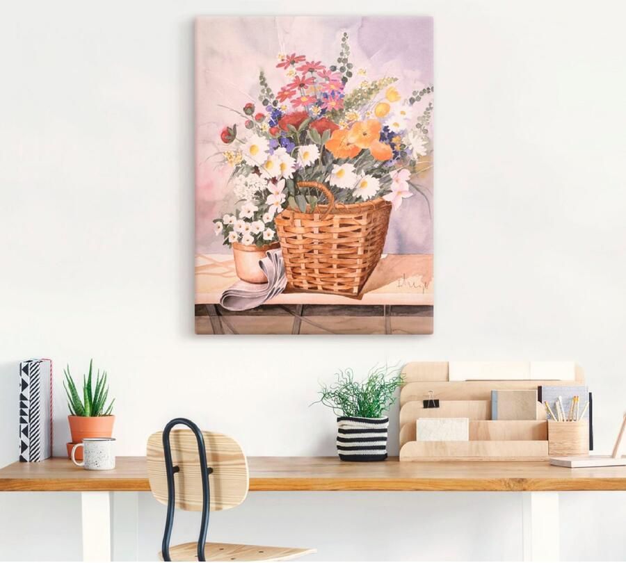 Artland Artprint op linnen Stilleven met kalebassen - Foto 4