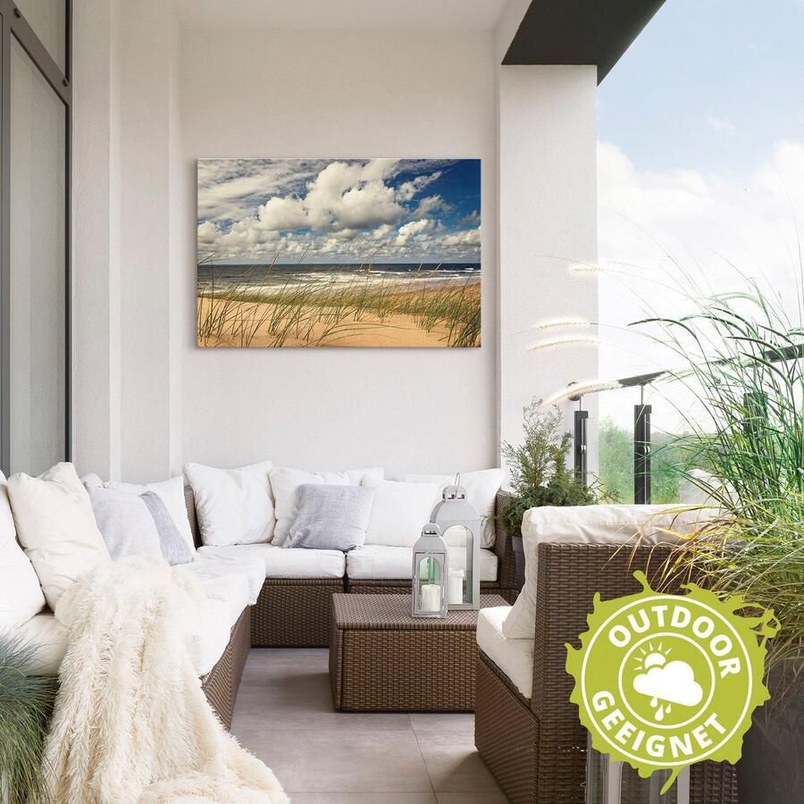 Artland Artprint Strand paal 17 02 als artprint van aluminium artprint voor buiten poster in diverse formaten - Foto 2
