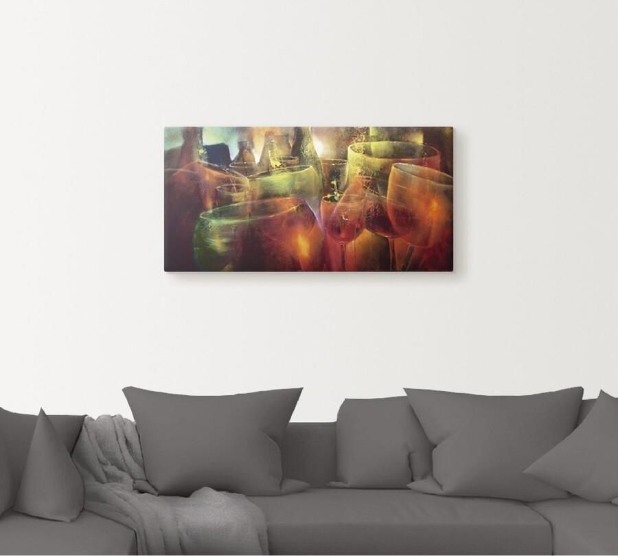 Artland Artprint Te later uur als artprint op linnen poster muursticker in verschillende maten - Foto 4