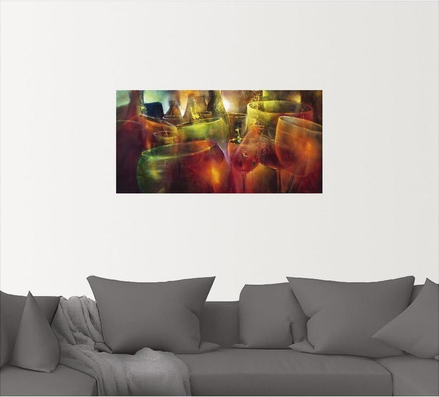 Artland Artprint Te later uur als artprint op linnen poster muursticker in verschillende maten - Foto 3