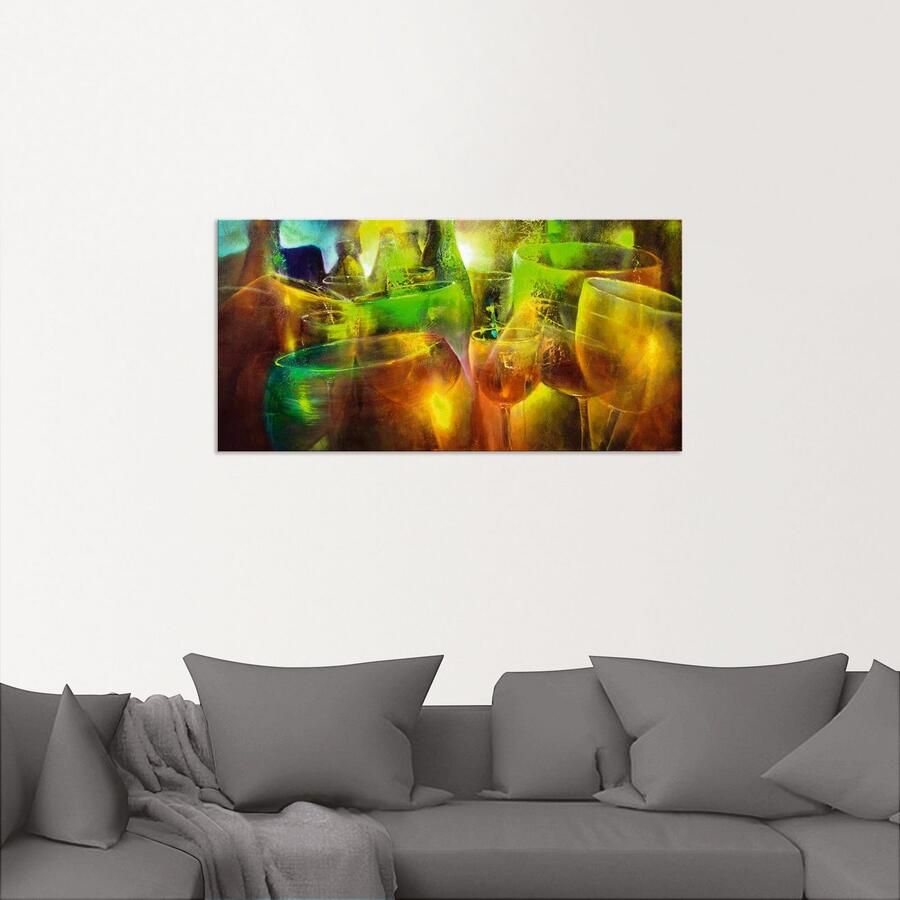 Artland Artprint Te later uur als artprint van aluminium artprint voor buiten artprint op linnen in verschillende maten - Foto 2