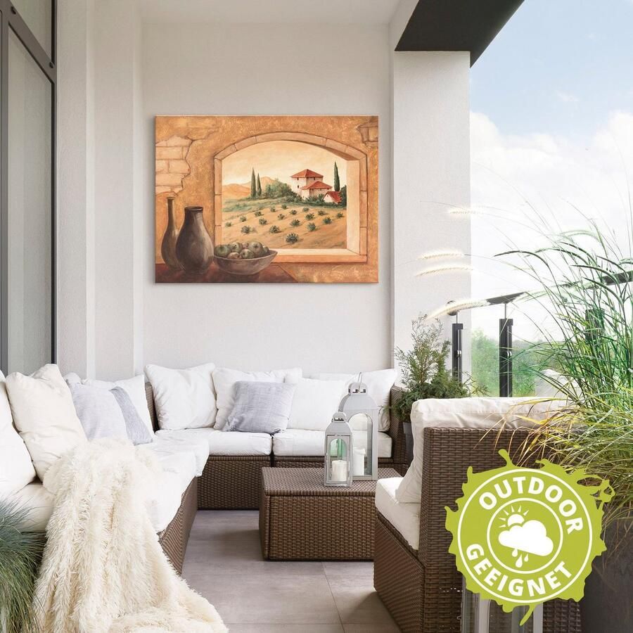 Artland Artprint Toscane als artprint van aluminium artprint voor buiten artprint op linnen poster in verschillende maten. maten - Foto 2