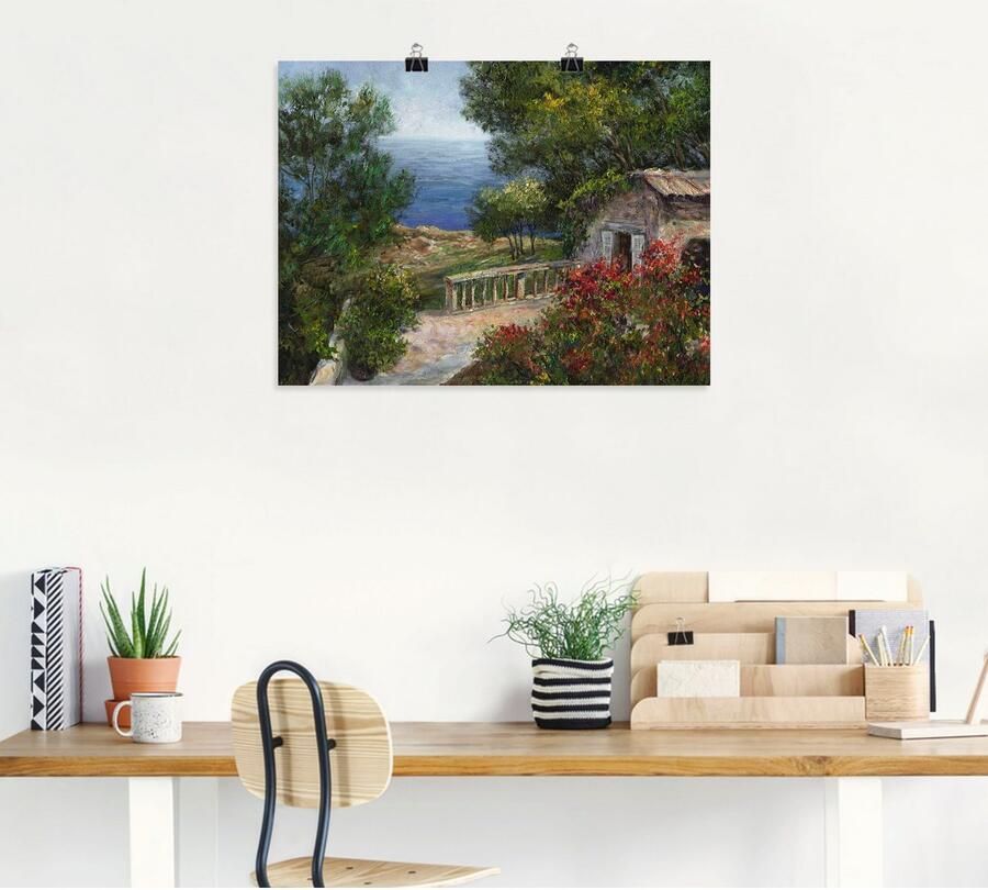 Artland Artprint Toscane I als artprint van aluminium artprint voor buiten artprint op linnen poster in verschillende maten. maten - Foto 6