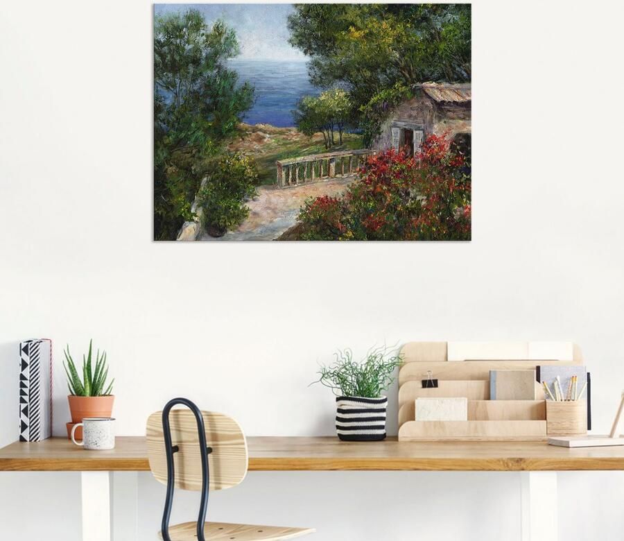 Artland Artprint Toscane I als artprint van aluminium artprint voor buiten artprint op linnen poster in verschillende maten. maten - Foto 7