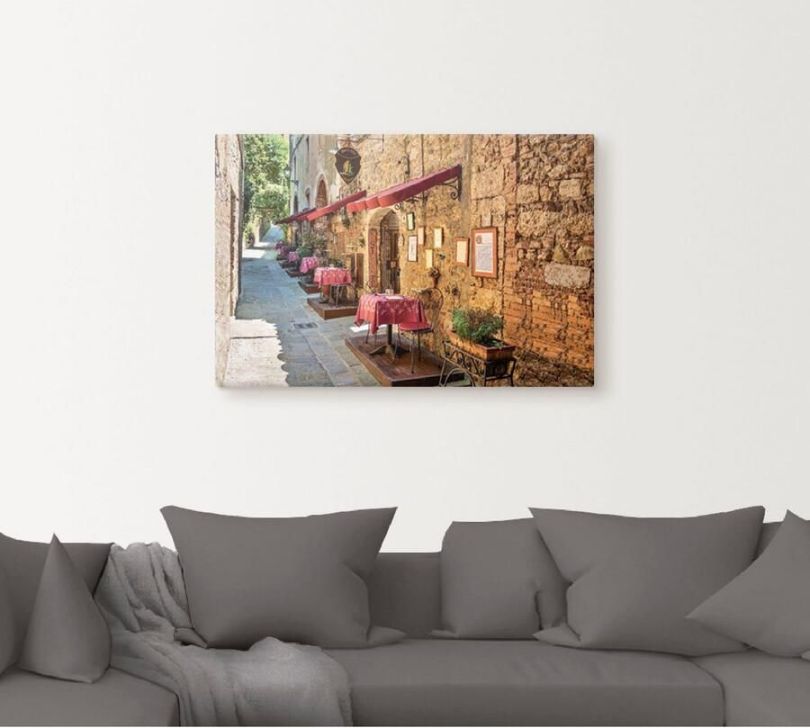 Artland Artprint op linnen Toscane II