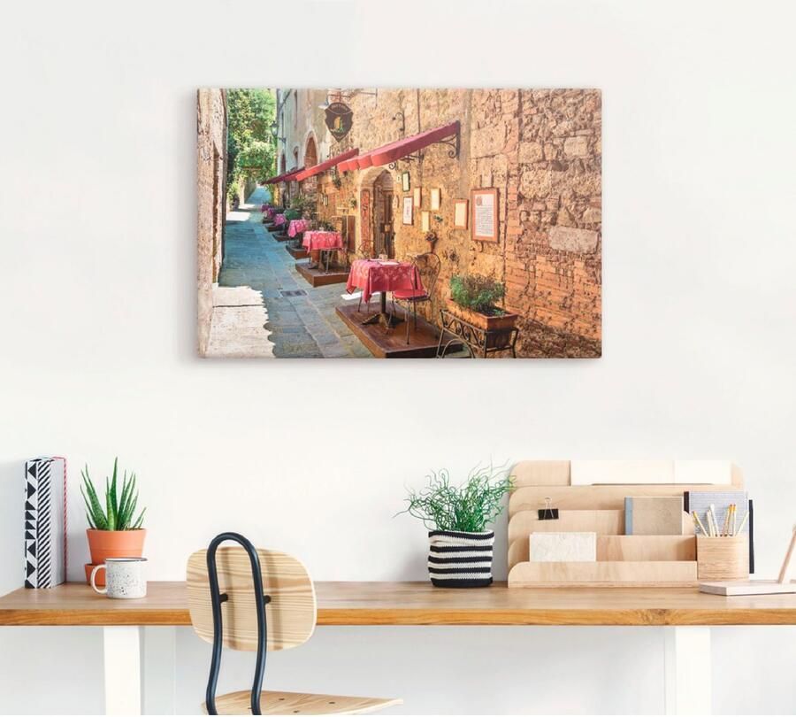 Artland Artprint Toscane II als artprint van aluminium artprint voor buiten artprint op linnen poster muursticker - Foto 4