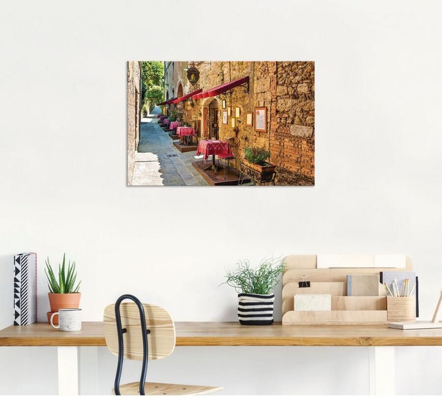 Artland Artprint Toscane II als artprint van aluminium artprint voor buiten artprint op linnen poster muursticker - Foto 5