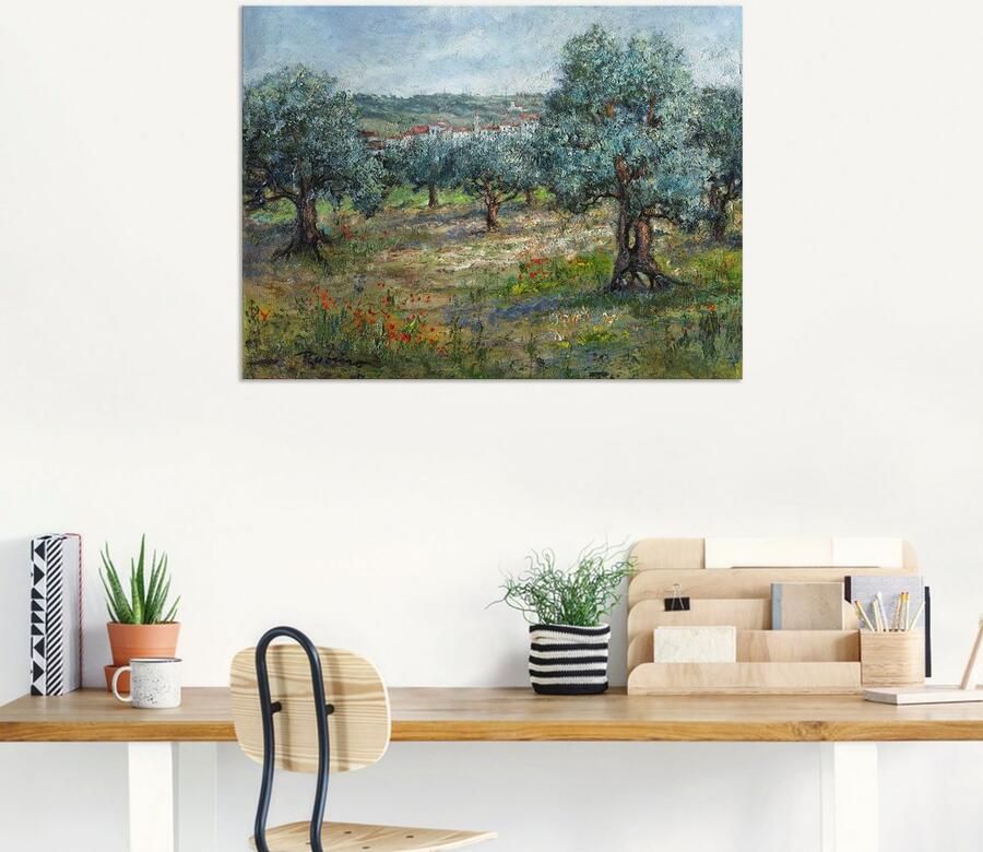 Artland Artprint Toscane II als artprint van aluminium artprint voor buiten artprint op linnen in verschillende maten - Foto 5