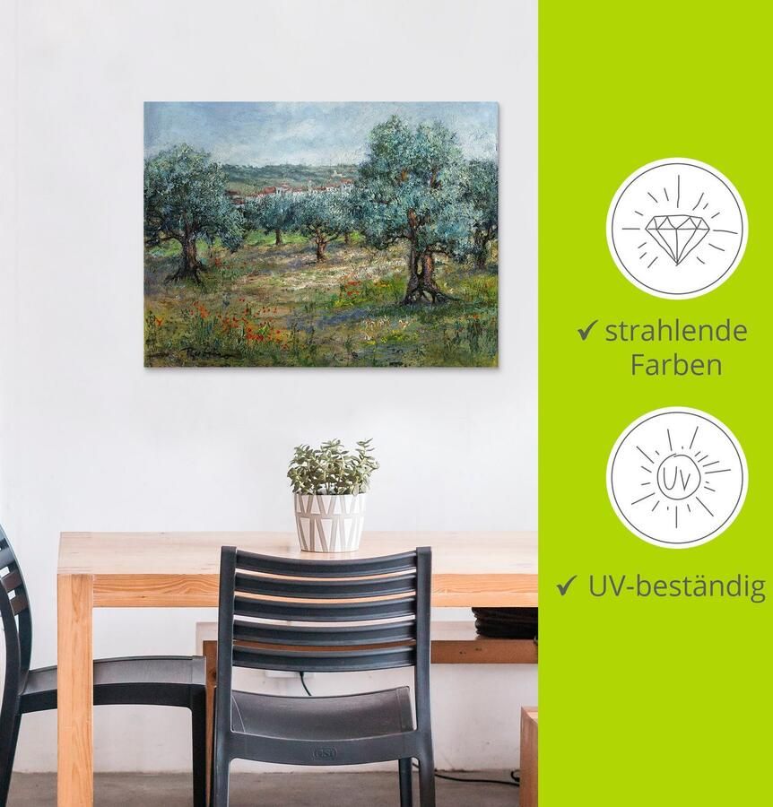 Artland Artprint Toscane II als artprint van aluminium artprint voor buiten artprint op linnen in verschillende maten - Foto 3