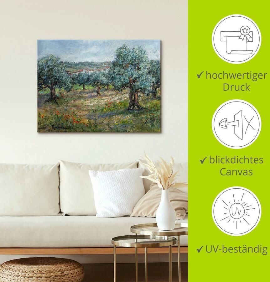 Artland Artprint Toscane II als artprint van aluminium artprint voor buiten artprint op linnen in verschillende maten - Foto 3