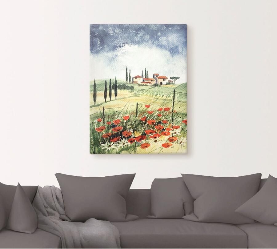 Artland Artprint Toscane III als artprint op linnen poster in verschillende formaten maten - Foto 5