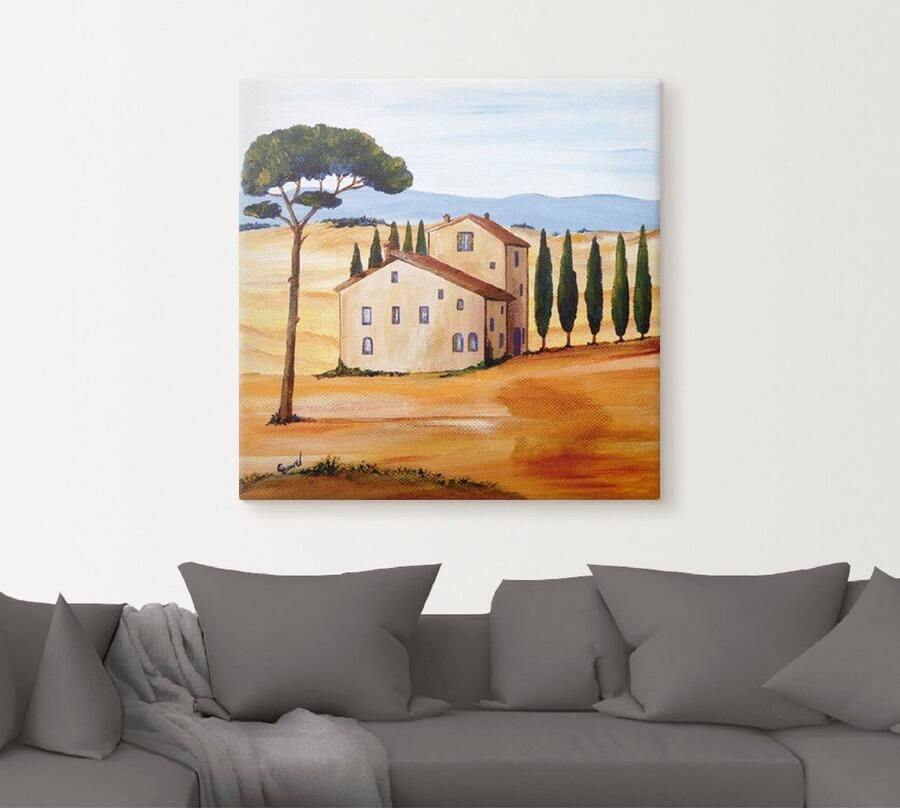 Artland Artprint Toscane Modern 1 als artprint op linnen poster in verschillende formaten maten - Foto 3