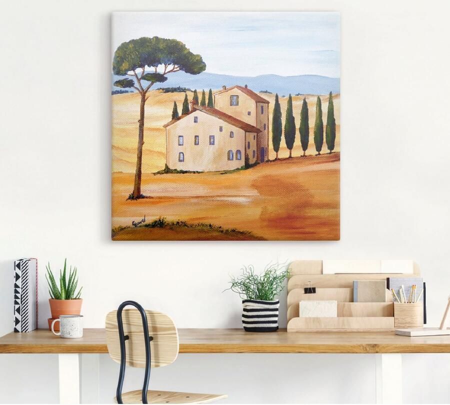 Artland Artprint Toscane Modern 1 als artprint op linnen poster in verschillende formaten maten - Foto 4