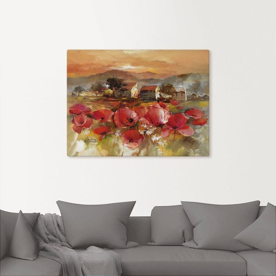 Artland Artprint Toscane Romantic II als artprint op linnen poster muursticker in verschillende maten - Foto 2