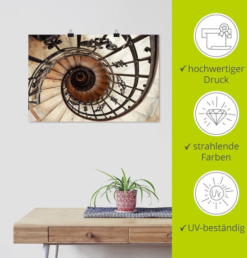 Artland Artprint Trap als artprint van aluminium artprint voor buiten artprint op linnen poster muursticker - Foto 3