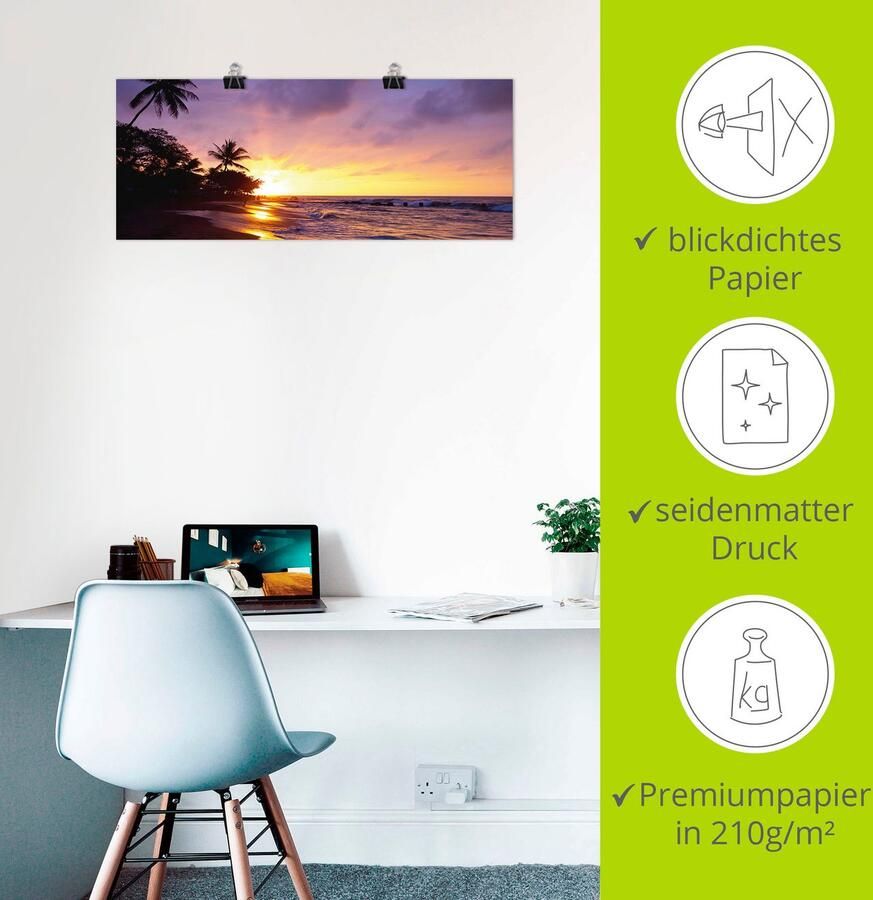 Artland Artprint Tropisch strand - Foto 4