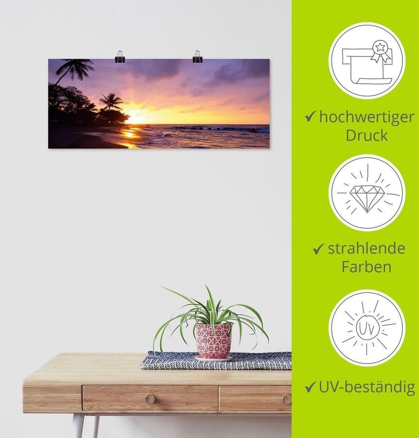 Artland Artprint Tropisch strand - Foto 5
