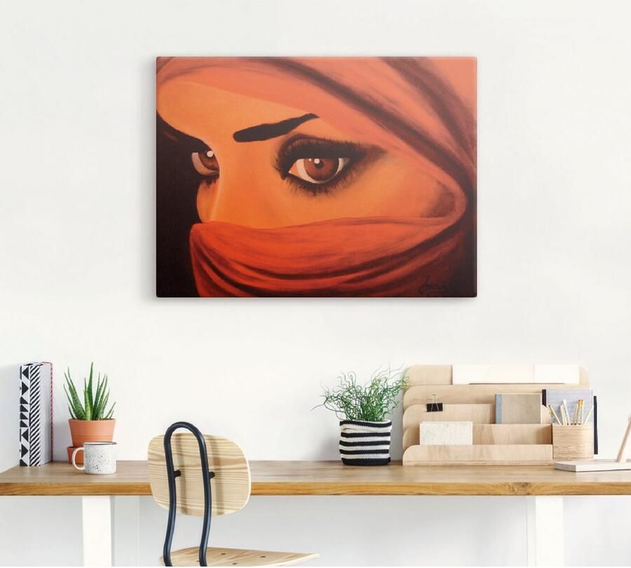 Artland Artprint Tuareg-door god verlaten als artprint op linnen poster in verschillende formaten maten - Foto 4