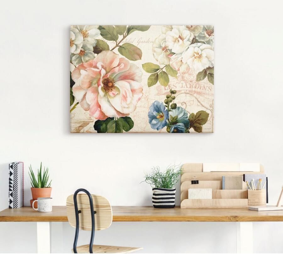 Artland Artprint Tuin I als artprint op linnen poster muursticker in verschillende maten - Foto 4