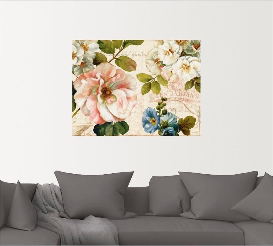 Artland Artprint Tuin I als artprint op linnen poster muursticker in verschillende maten - Foto 4