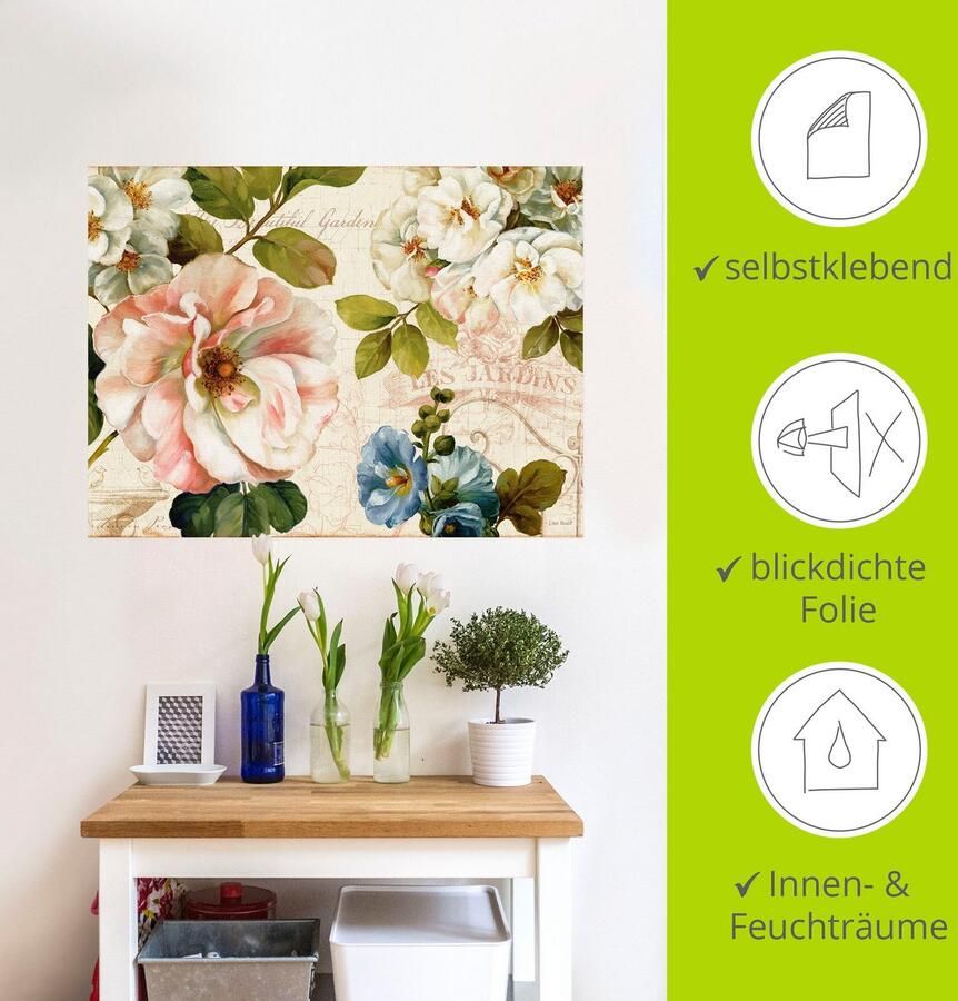 Artland Artprint Tuin I als artprint op linnen poster muursticker in verschillende maten - Foto 3