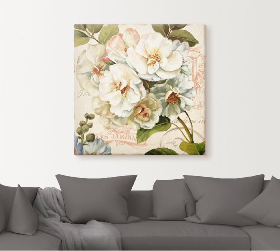 Artland Artprint Tuin III als artprint op linnen poster in verschillende formaten maten - Foto 4