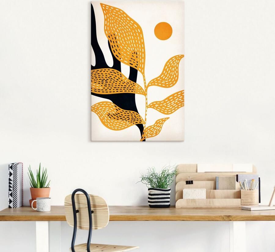 Artland Artprint op linnen Van Goghs tuin - Foto 5