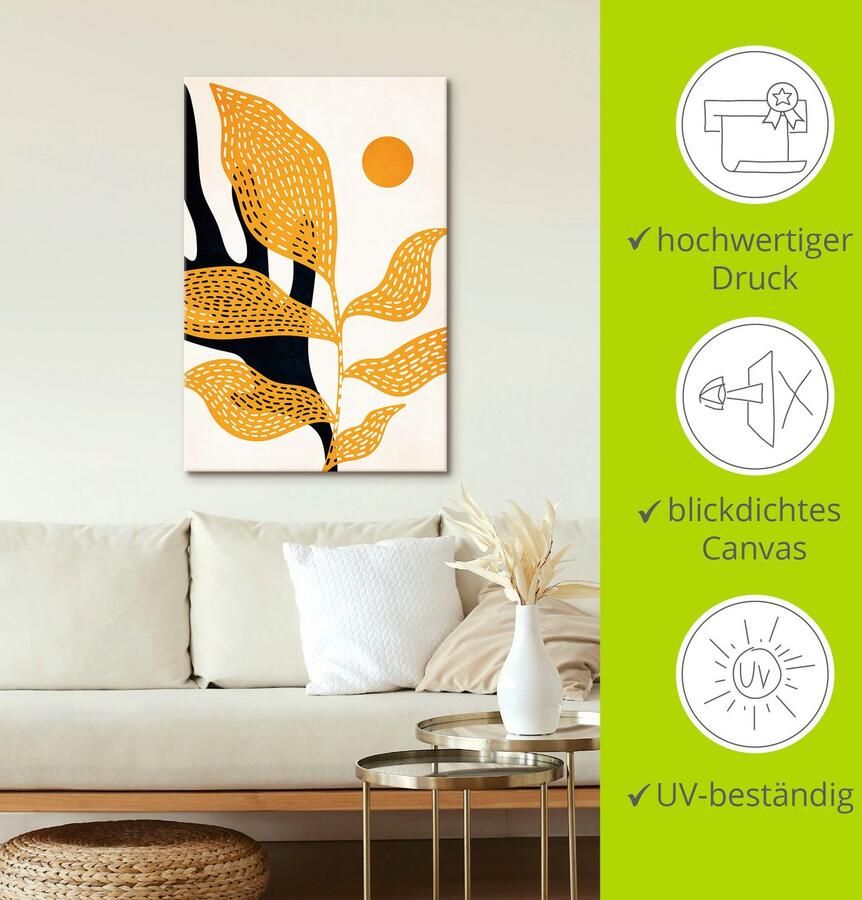 Artland Artprint op linnen Van Goghs tuin - Foto 4