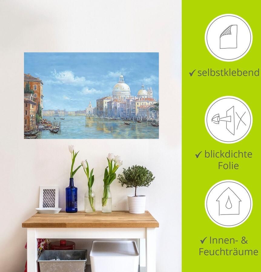 Artland Artprint Venetië als artprint op linnen poster muursticker in verschillende maten - Foto 4