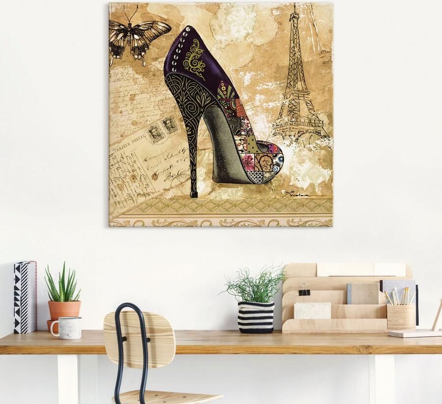 Artland Artprint op linnen Veranderende tijden IV stiletto's - Foto 5