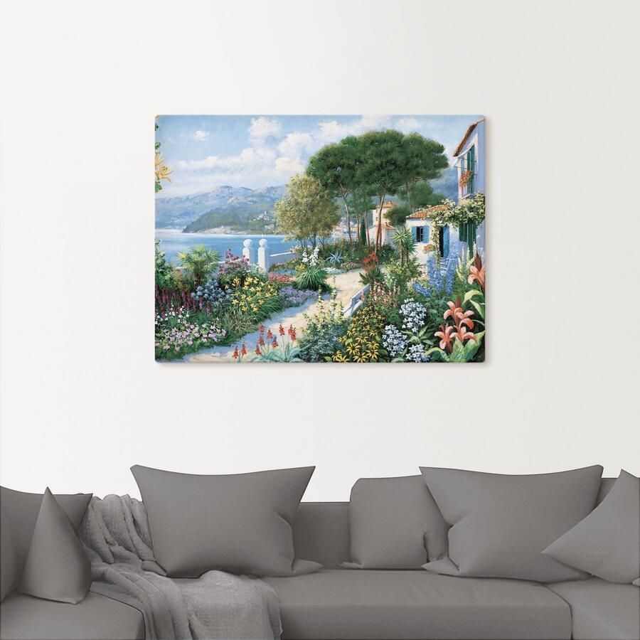 Artland Artprint op linnen Verborgen paradijs