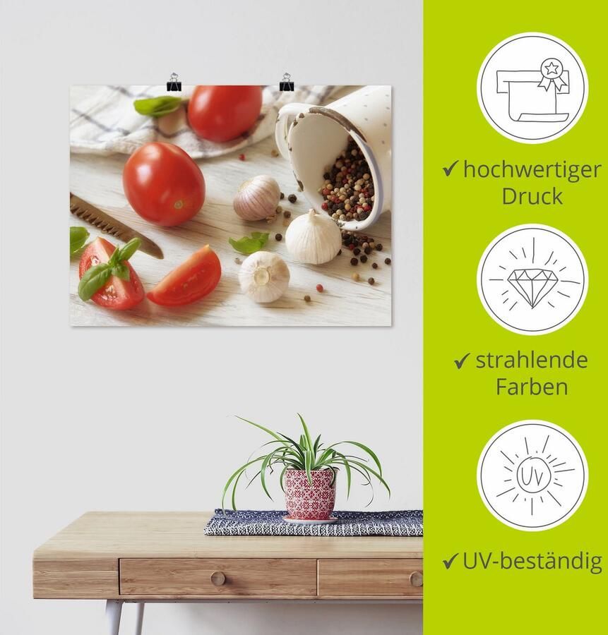 Artland Artprint Verse keuken als artprint op linnen poster in verschillende formaten maten - Foto 3