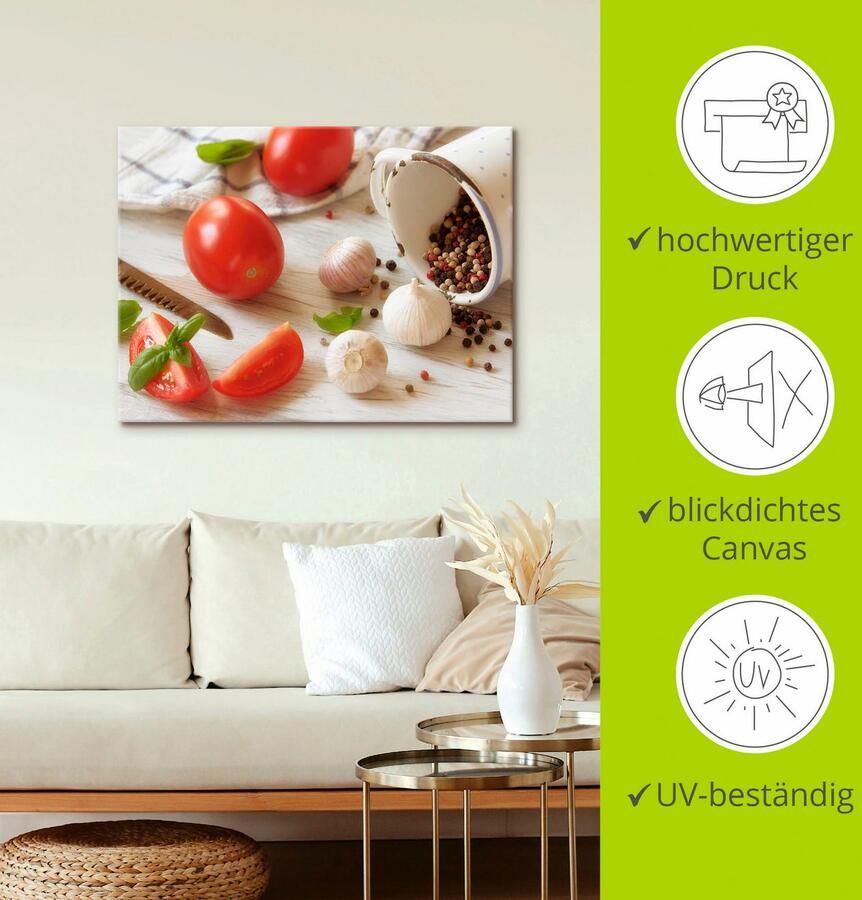 Artland Artprint Verse keuken als artprint op linnen poster in verschillende formaten maten - Foto 2