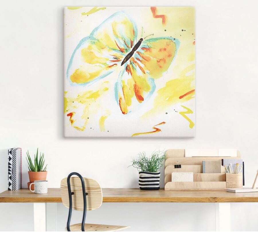 Artland Artprint Vlinder als artprint op linnen poster in verschillende formaten maten - Foto 3