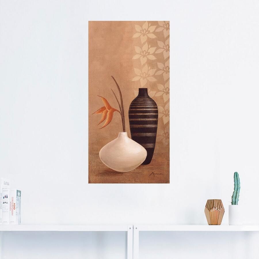 Artland Artprint Volumineuze vazen als artprint op linnen poster muursticker in verschillende maten