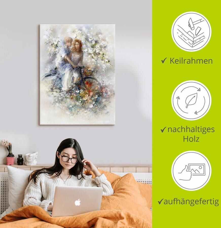 Artland Artprint Voorjaar II als artprint op linnen poster muursticker in verschillende maten - Foto 3