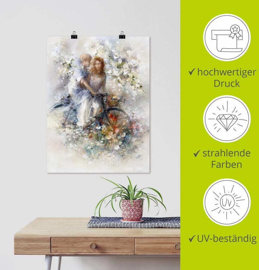 Artland Artprint Voorjaar II als artprint op linnen poster muursticker in verschillende maten - Foto 3