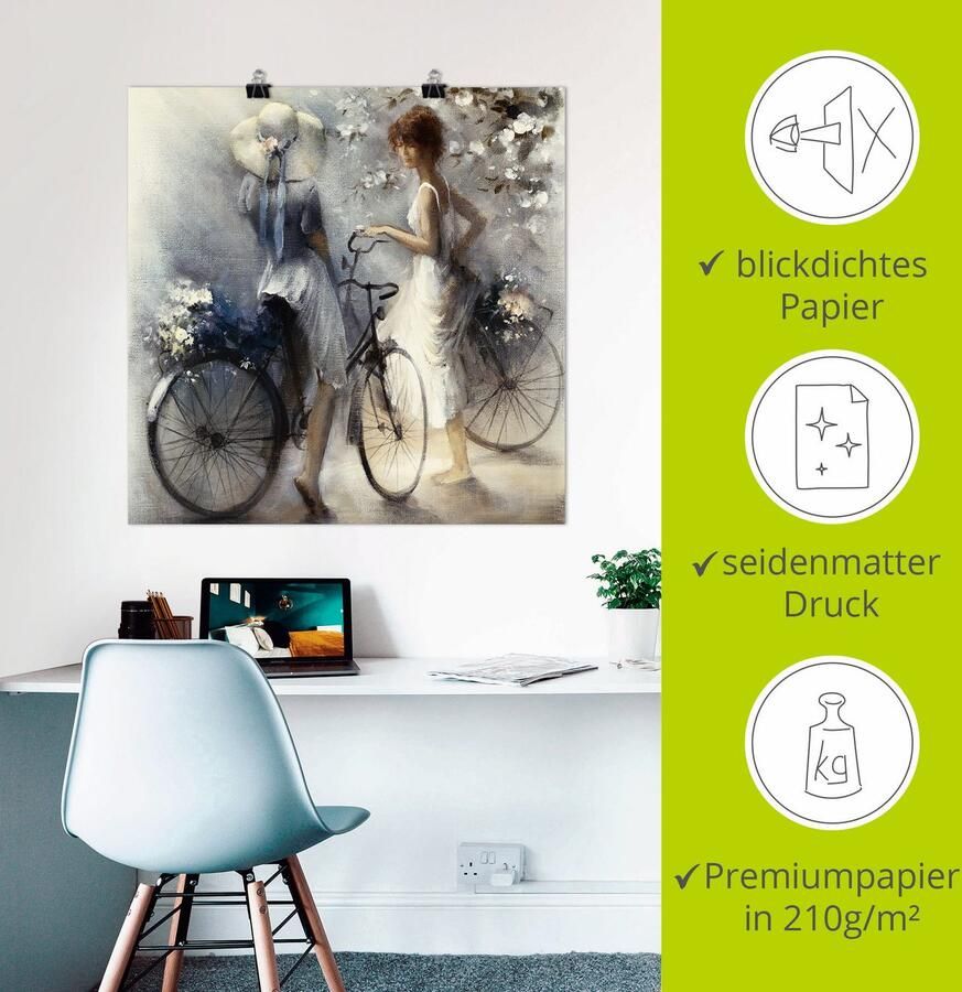 Artland Artprint Voorjaar III als artprint op linnen poster muursticker in verschillende maten - Foto 4