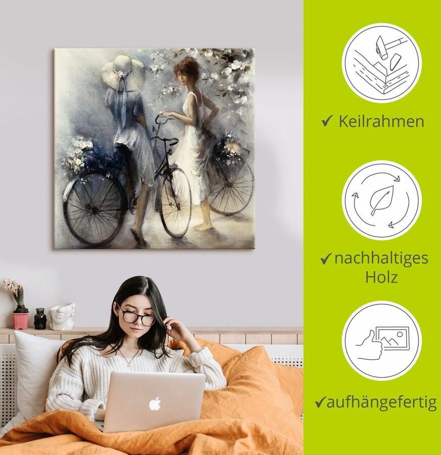 Artland Artprint Voorjaar III als artprint op linnen poster muursticker in verschillende maten - Foto 3