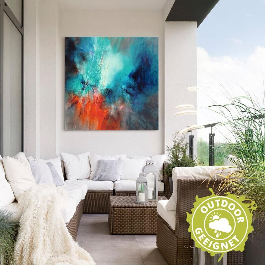 Artland Artprint Voorjaar in Eistobel als artprint van aluminium artprint op linnen muursticker of poster in verschillende maten - Foto 3