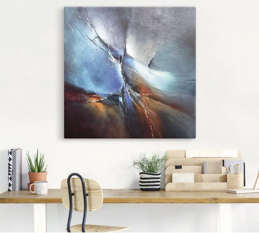 Artland Artprint Voorjaar in Eistobel als artprint van aluminium artprint voor buiten artprint op linnen in verschillende maten - Foto 4
