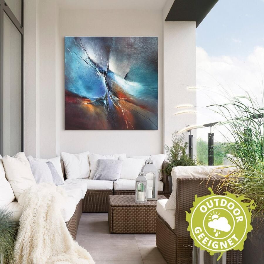 Artland Artprint Voorjaar in Eistobel als artprint van aluminium artprint voor buiten artprint op linnen in verschillende maten - Foto 2