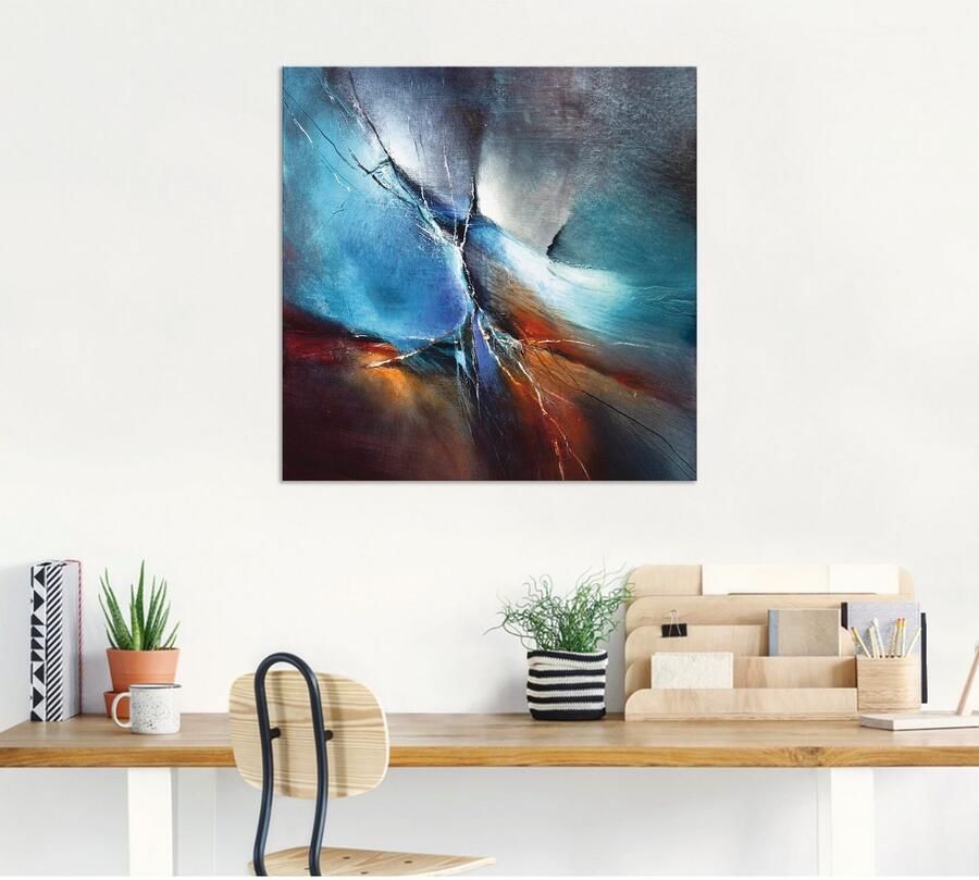 Artland Artprint Voorjaar in Eistobel als artprint van aluminium artprint voor buiten artprint op linnen in verschillende maten - Foto 5