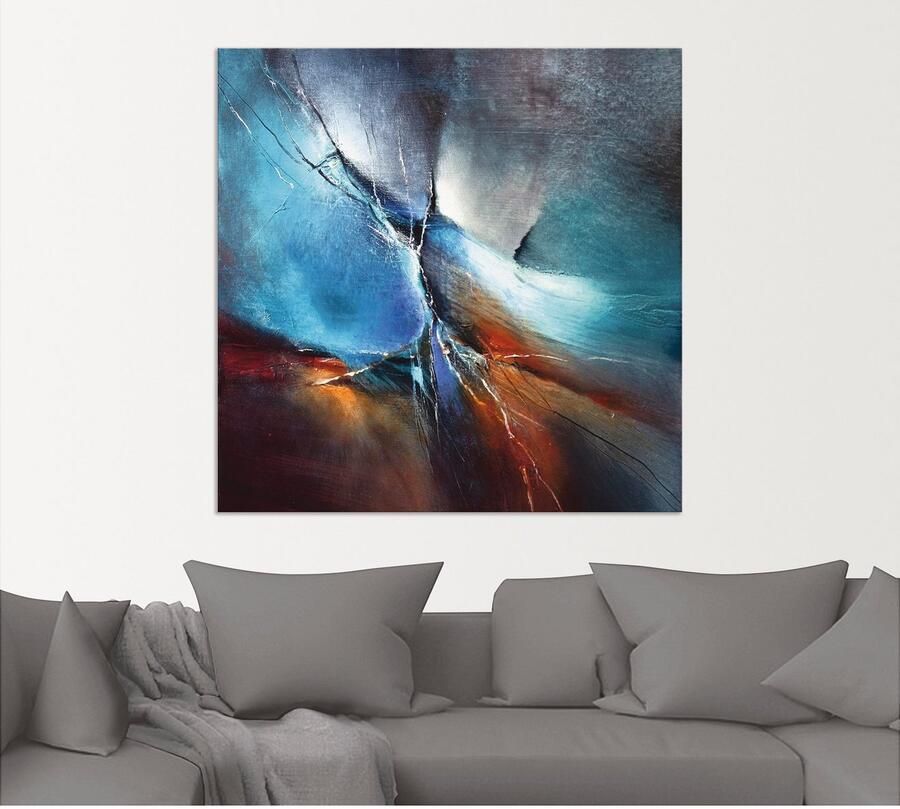 Artland Artprint Voorjaar in Eistobel als artprint van aluminium artprint voor buiten artprint op linnen in verschillende maten - Foto 6