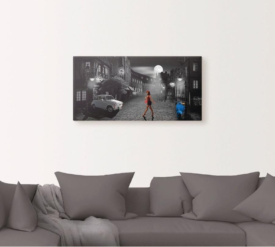 Artland Artprint Vrije avond in bella Italia als artprint van aluminium artprint voor buiten artprint op linnen poster muursticker - Foto 3