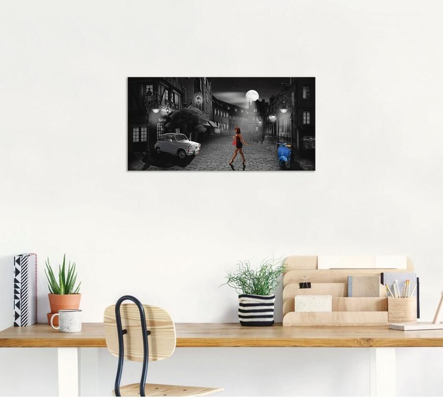 Artland Artprint Vrije avond in bella Italia als artprint van aluminium artprint voor buiten artprint op linnen poster muursticker - Foto 4